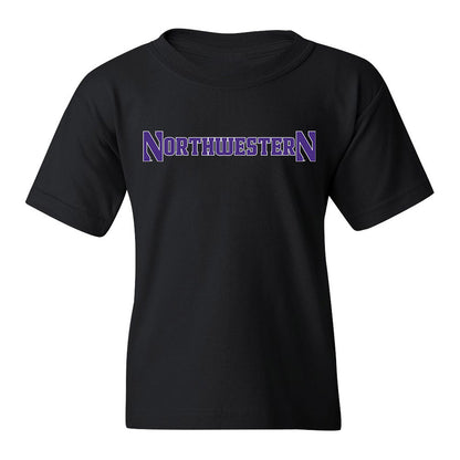 Northwestern - NCAA Men's Swimming & Diving : Wiley Spinner - Classic Shersey Youth T-Shirt