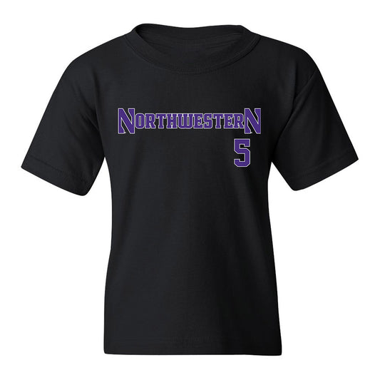 Northwestern - NCAA Women's Fencing : Adele Bois - Classic Shersey Youth T-Shirt