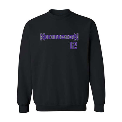 Northwestern - NCAA Baseball : Jackson Freeman - Classic Shersey Crewneck Sweatshirt