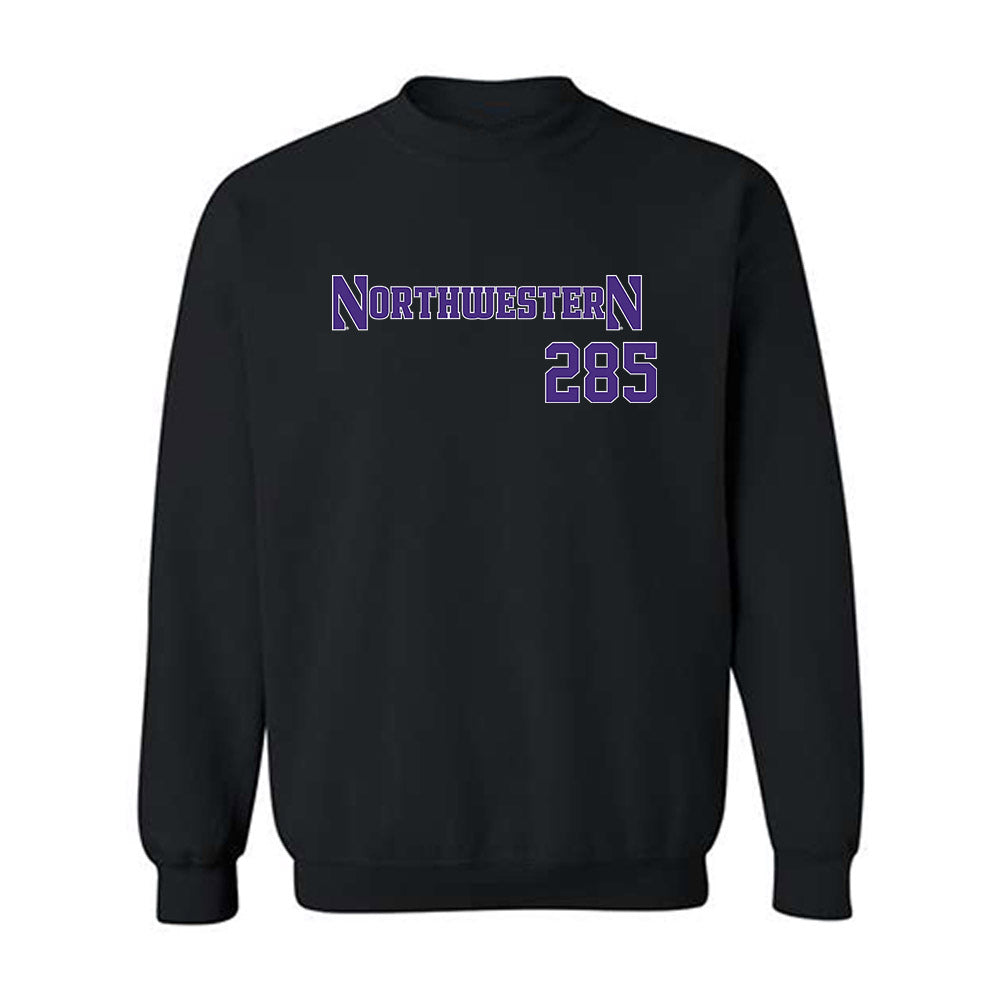 Northwestern - NCAA Wrestling : Dirk Morley - Classic Shersey Crewneck Sweatshirt