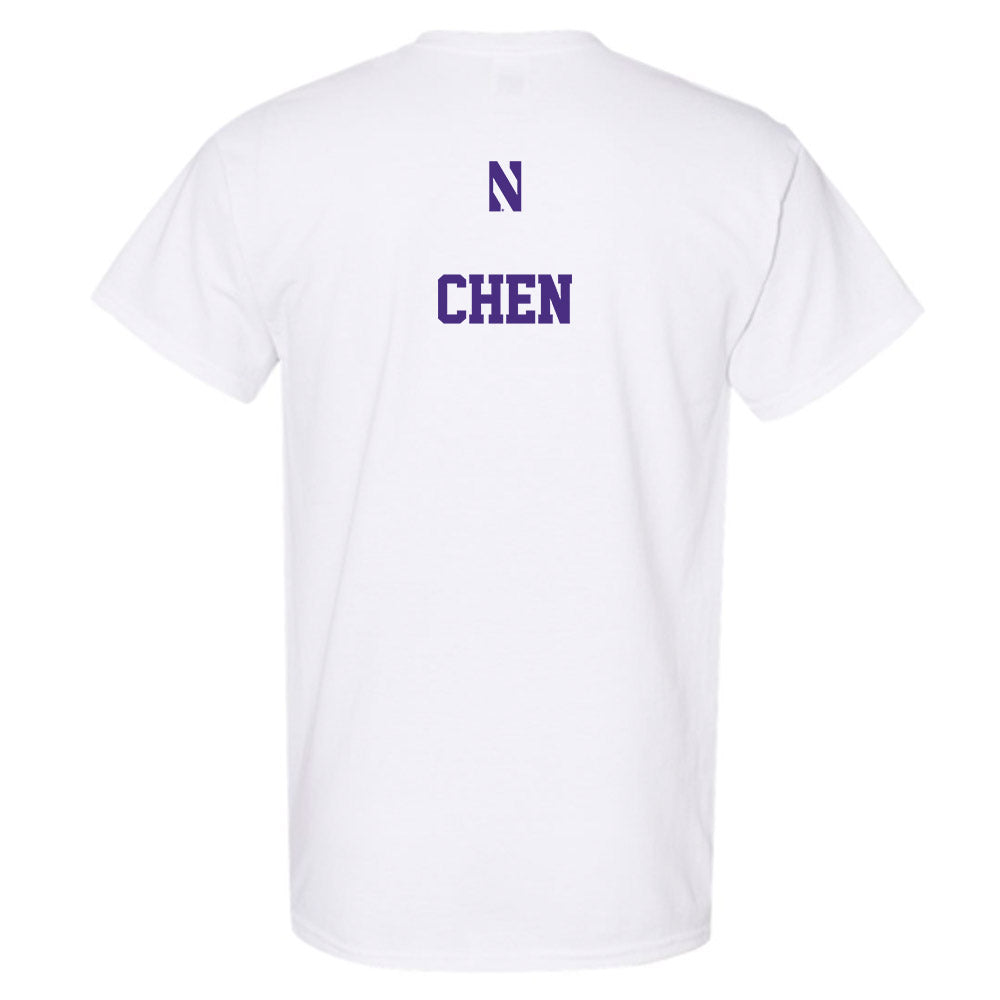 Northwestern - NCAA Women's Swimming & Diving : Isabella Chen - Classic Shersey T-Shirt-1