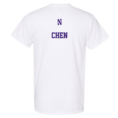 Northwestern - NCAA Women's Swimming & Diving : Isabella Chen - Classic Shersey T-Shirt-1