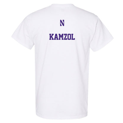 Northwestern - NCAA Women's Swimming & Diving : Flawia Kamzol - Classic Shersey T-Shirt-1