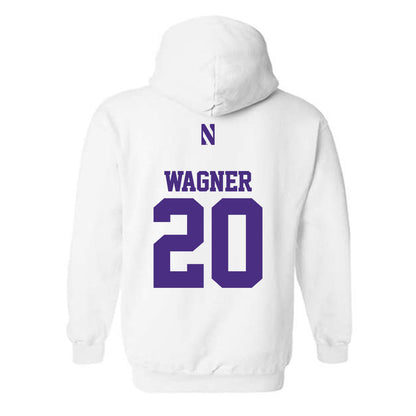 Northwestern - NCAA Women's Volleyball : Lily Wagner - Classic Shersey Hooded Sweatshirt