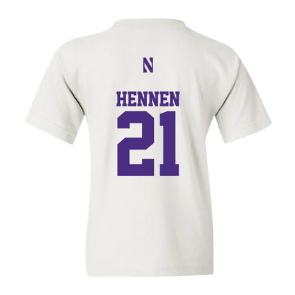 Northwestern - NCAA Women's Soccer : Kate Hennen - Classic Shersey Youth T-Shirt