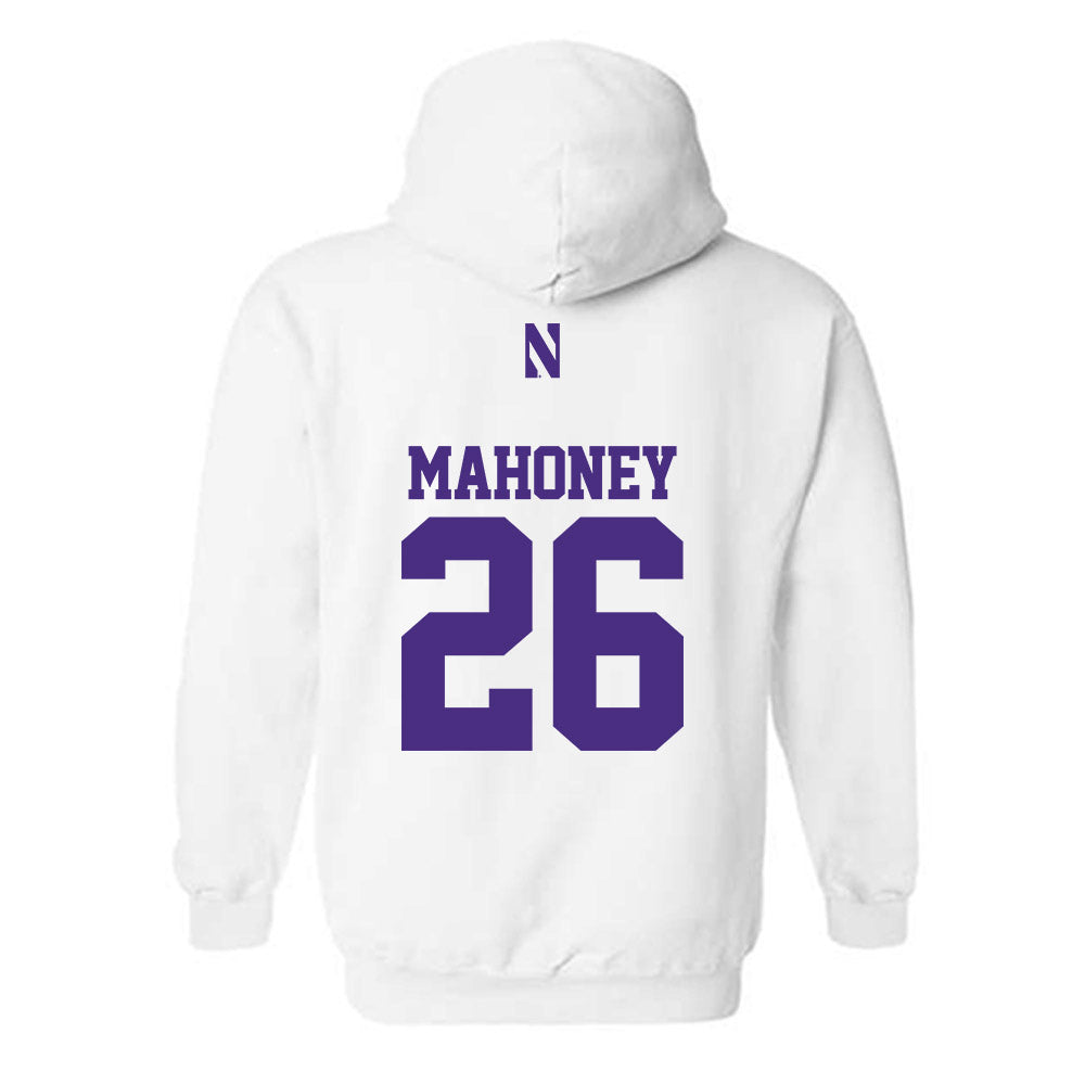 Northwestern - NCAA Women's Lacrosse : Bricin Mahoney - Classic Shersey Hooded Sweatshirt-1