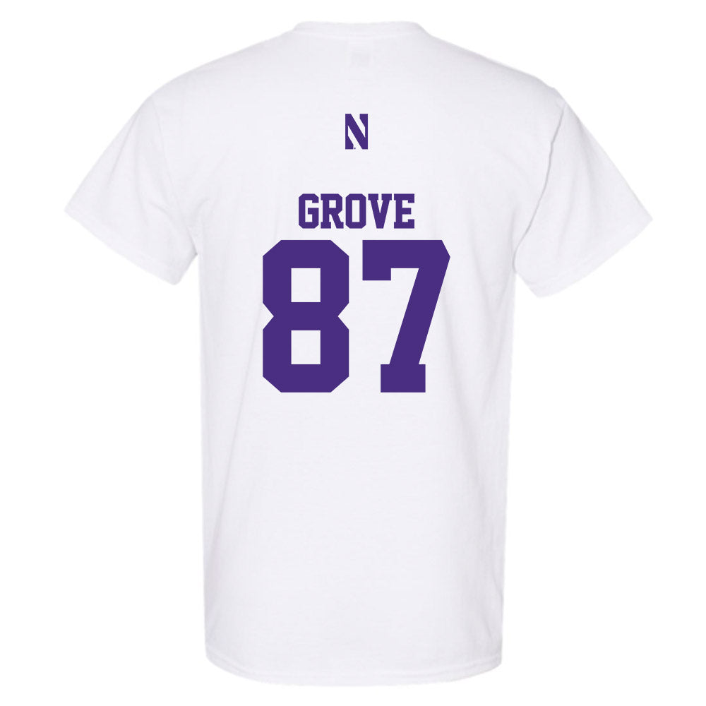 Northwestern - NCAA Football : Carson Grove - Classic Shersey T-Shirt-1