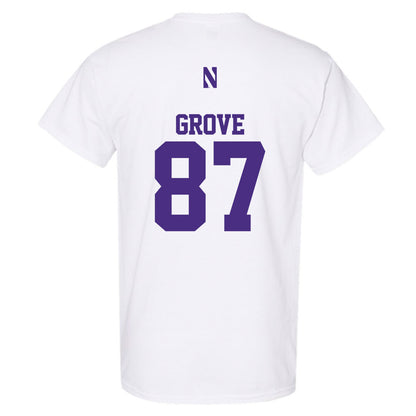Northwestern - NCAA Football : Carson Grove - Classic Shersey T-Shirt-1