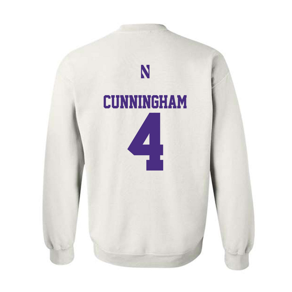 Northwestern - NCAA Softball : Renae Cunningham - Classic Shersey Crewneck Sweatshirt-1