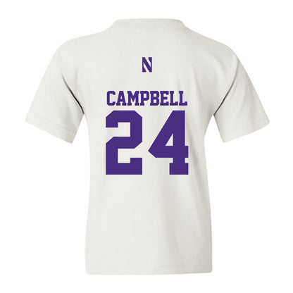 Northwestern - NCAA Women's Lacrosse : Riley Campbell - Classic Shersey Youth T-Shirt-1