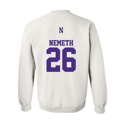 Northwestern - NCAA Women's Field Hockey : Eva Nemeth - Classic Shersey Crewneck Sweatshirt-1