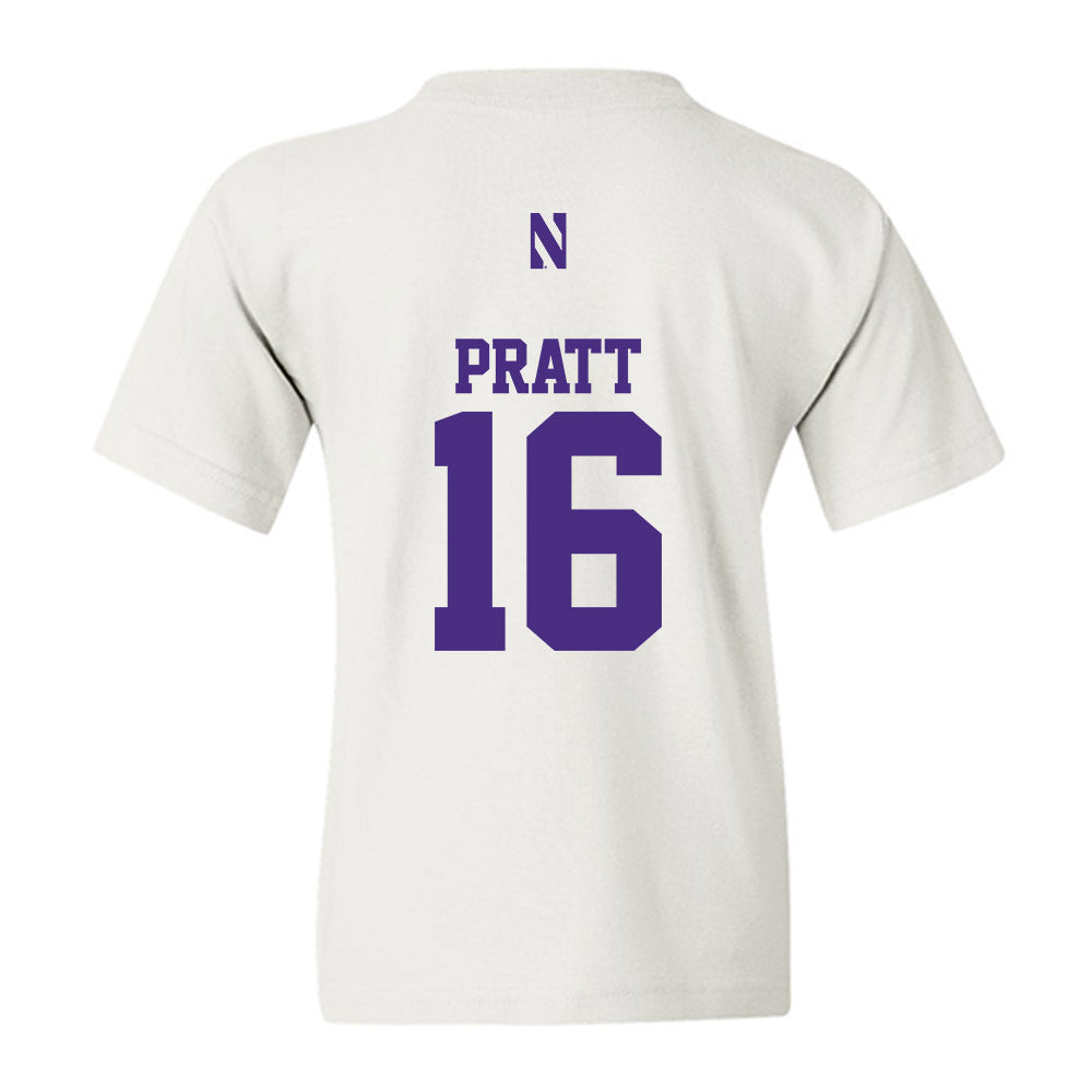 Northwestern - NCAA Women's Volleyball : Ava Pratt - Classic Shersey Youth T-Shirt-1
