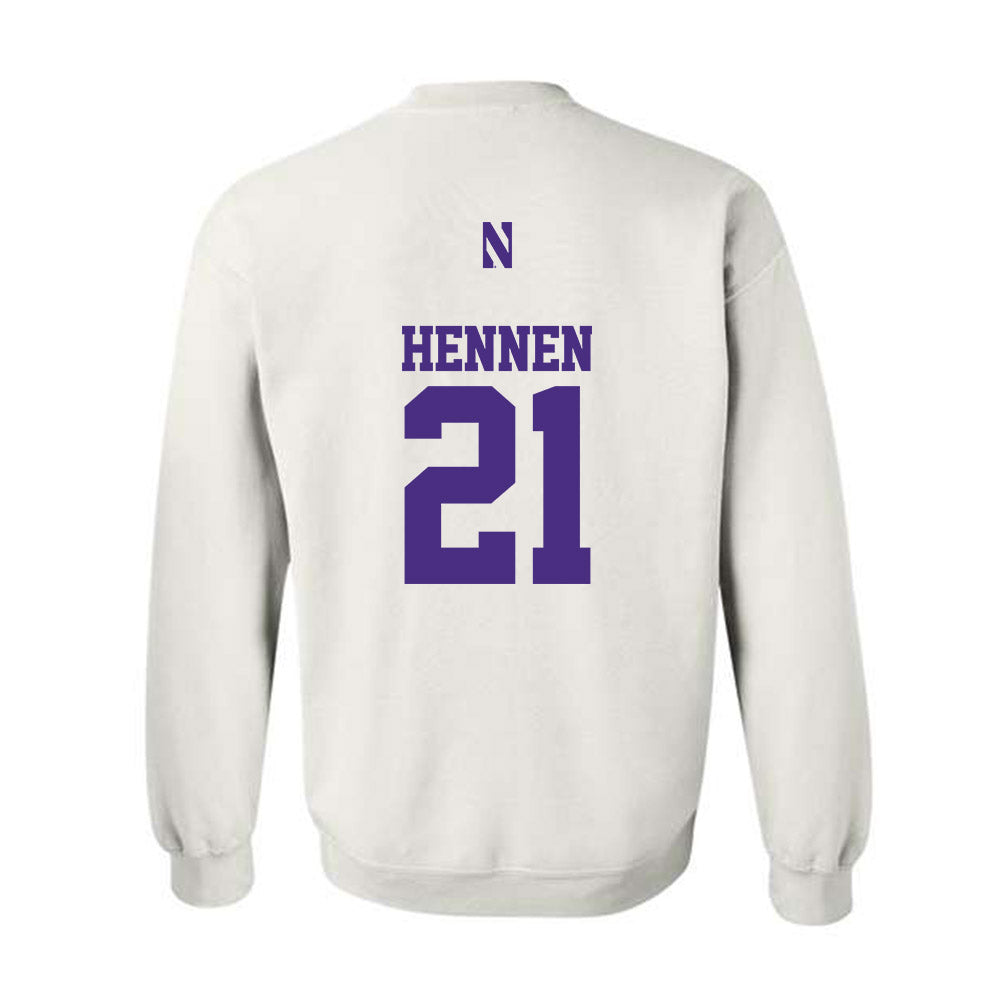 Northwestern - NCAA Women's Soccer : Kate Hennen - Classic Shersey Crewneck Sweatshirt