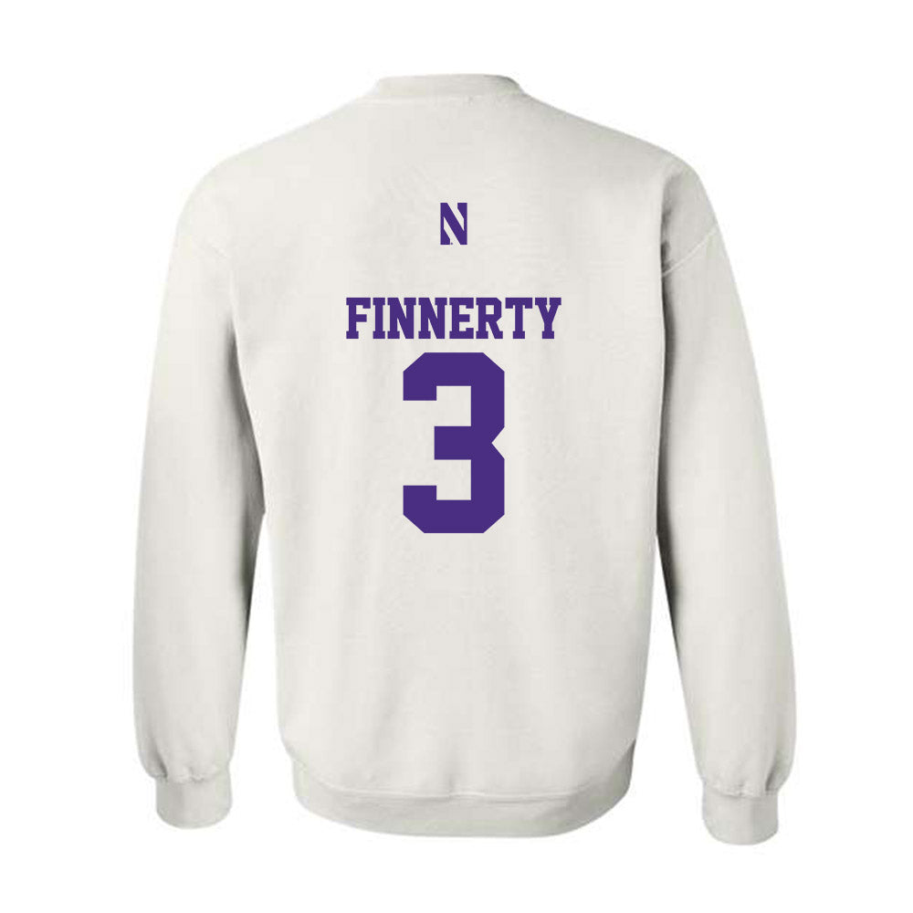 Northwestern - NCAA Women's Soccer : Maddie Finnerty - Classic Shersey Crewneck Sweatshirt-1