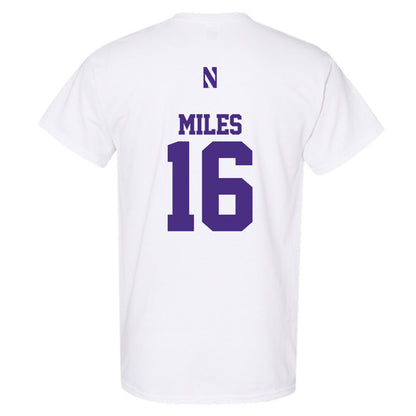 Northwestern - NCAA Women's Lacrosse : Nicole Miles - Classic Shersey T-Shirt-1