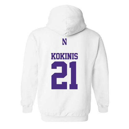 Northwestern - NCAA Women's Field Hockey : Ella Kokinis - Classic Shersey Hooded Sweatshirt-1