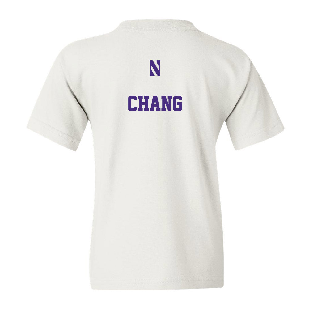 Northwestern - NCAA Women's Swimming & Diving : Claudia Chang - Classic Shersey Youth T-Shirt