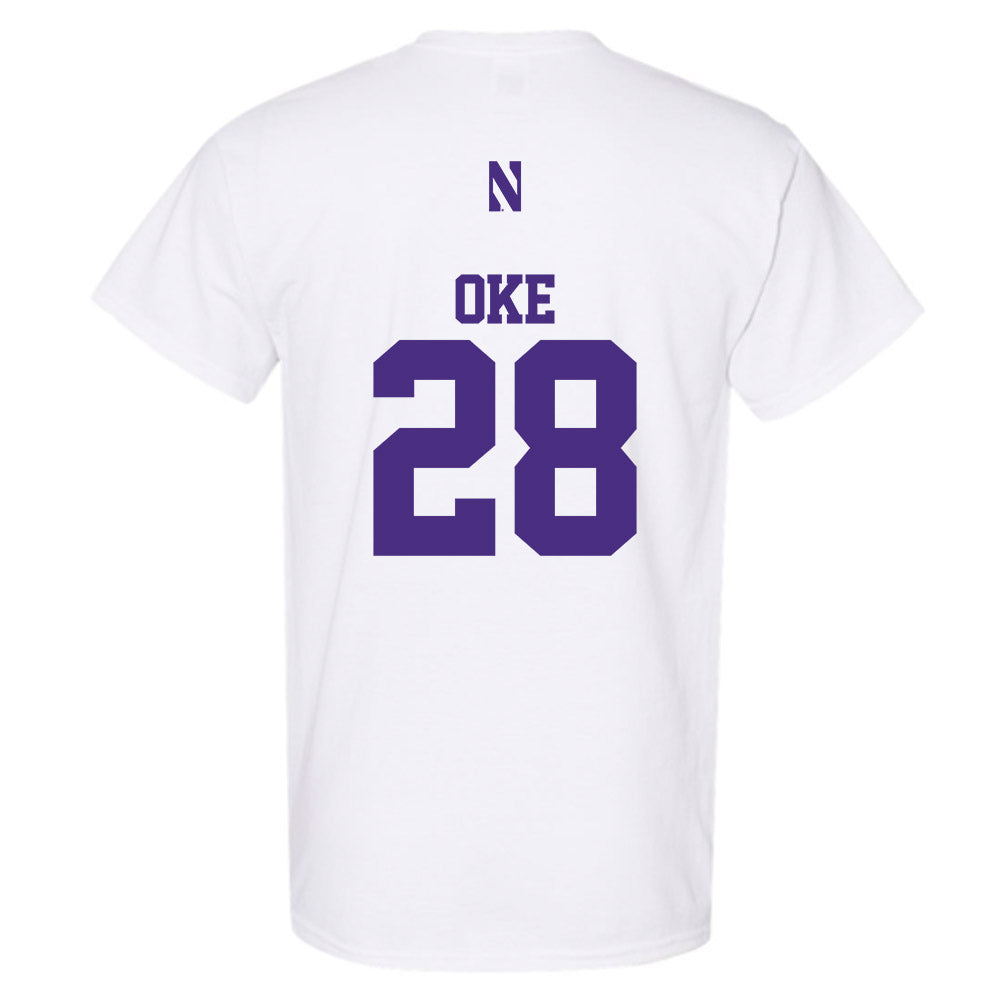 Northwestern - NCAA Football : Timi Oke - Classic Shersey T-Shirt-1
