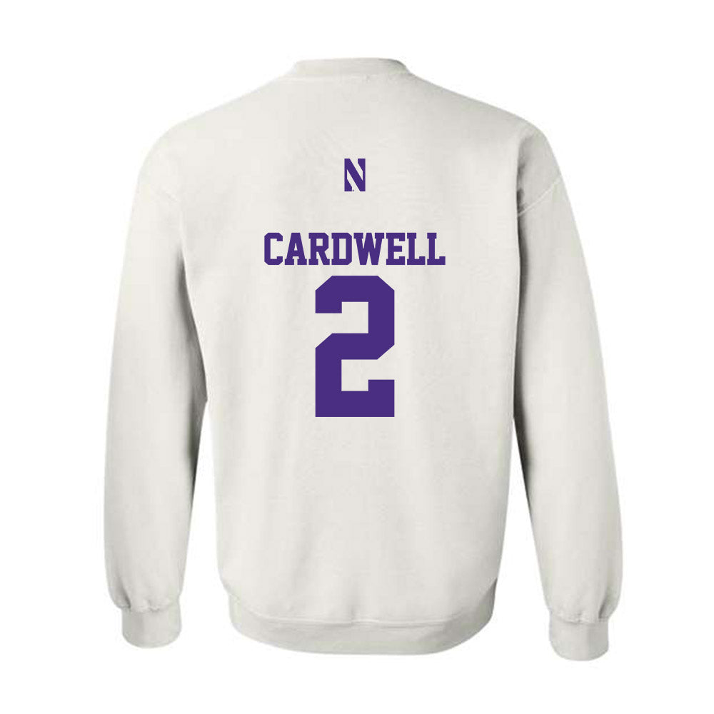 Northwestern - NCAA Women's Soccer : Liz Cardwell - Classic Shersey Crewneck Sweatshirt-1