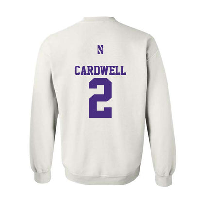 Northwestern - NCAA Women's Soccer : Liz Cardwell - Classic Shersey Crewneck Sweatshirt-1
