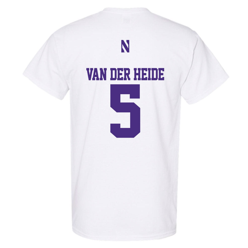 Northwestern - NCAA Men's Soccer : Dimas Van der Heide - Classic Shersey T-Shirt-1