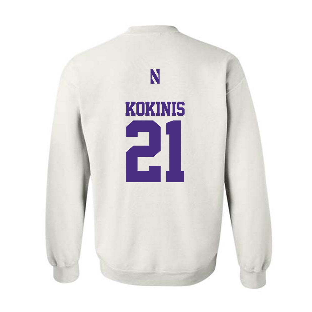 Northwestern - NCAA Women's Field Hockey : Ella Kokinis - Classic Shersey Crewneck Sweatshirt-1