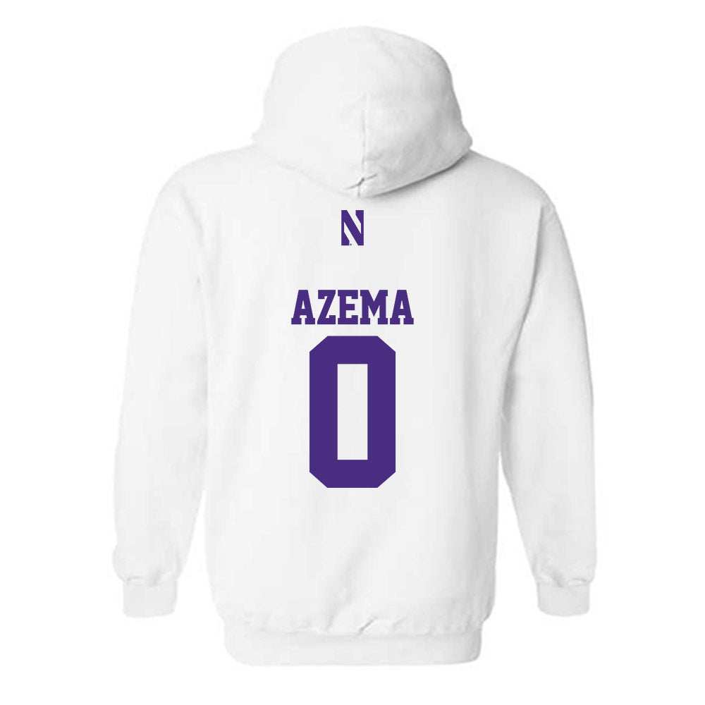 Northwestern - NCAA Football : Corien Azema - Classic Shersey Hooded Sweatshirt