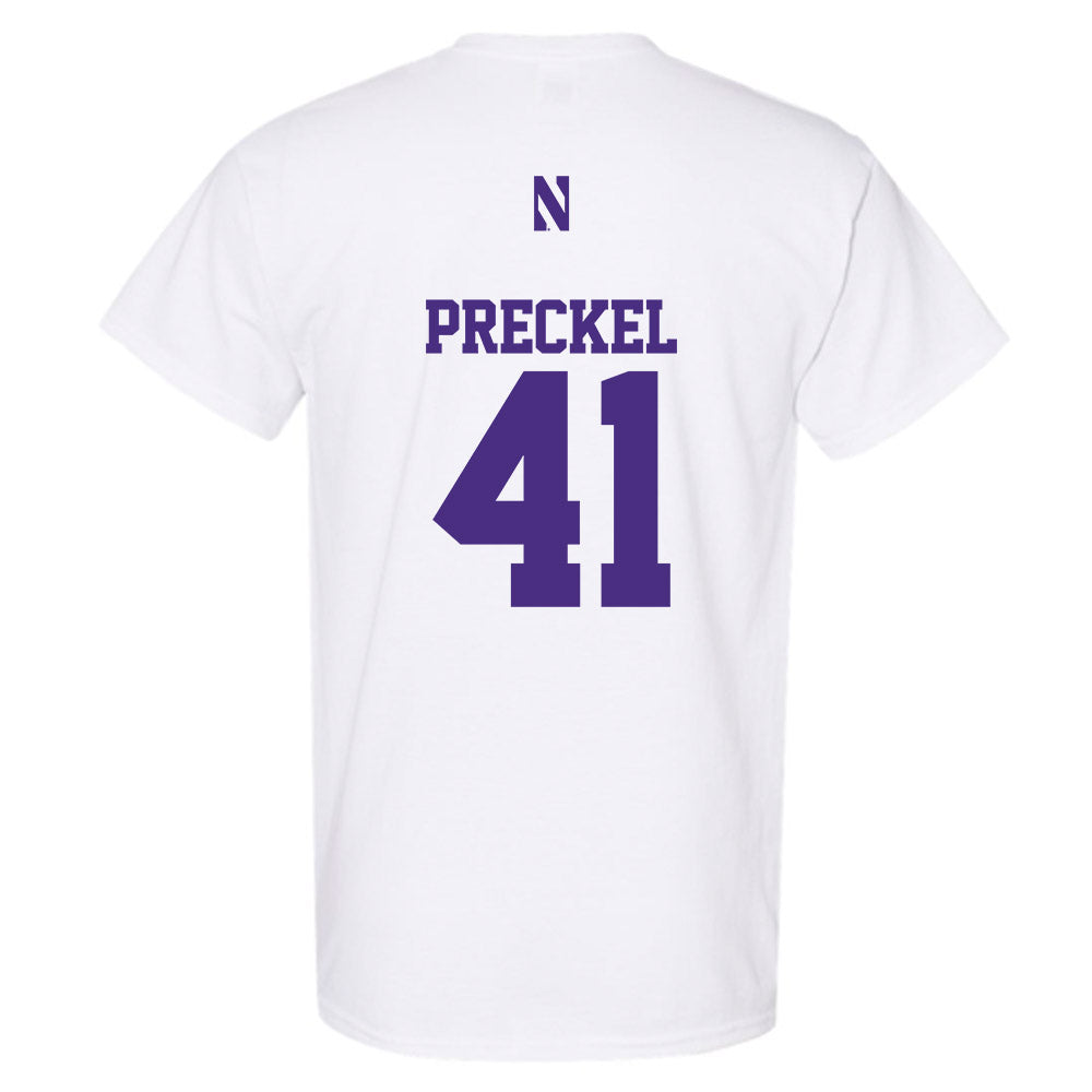 Northwestern - NCAA Football : Robby Preckel - Classic Shersey T-Shirt-1