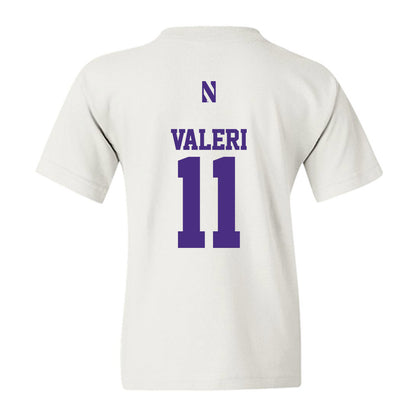 Northwestern - NCAA Football : Seth Valeri - Classic Shersey Youth T-Shirt-1