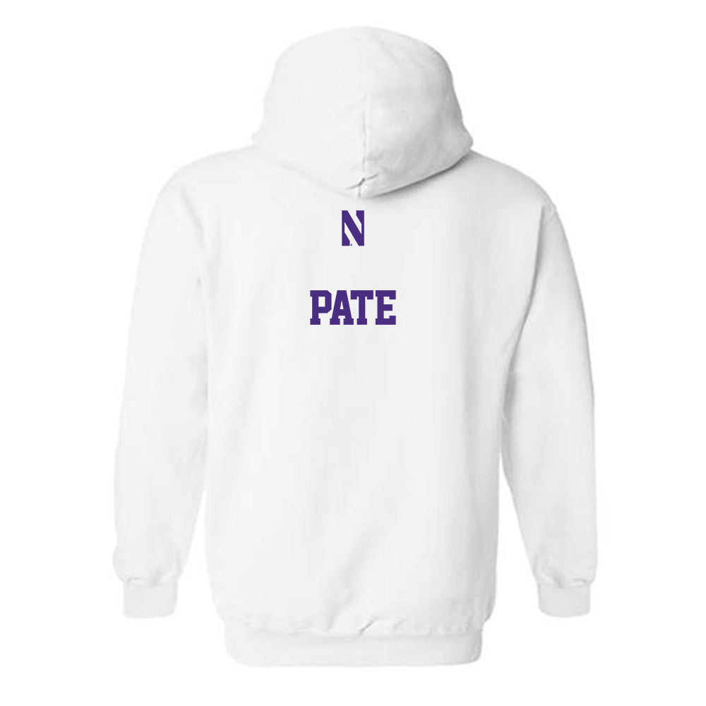 Northwestern - NCAA Men's Tennis : Carter Pate - Classic Shersey Hooded Sweatshirt-1