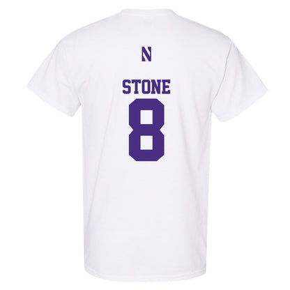 Northwestern - NCAA Football : Preston Stone - Classic Shersey T-Shirt-1