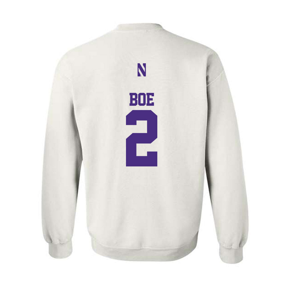 Northwestern - NCAA Football : Ryan Boe - Classic Shersey Crewneck Sweatshirt