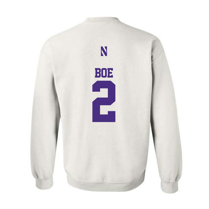 Northwestern - NCAA Football : Ryan Boe - Classic Shersey Crewneck Sweatshirt