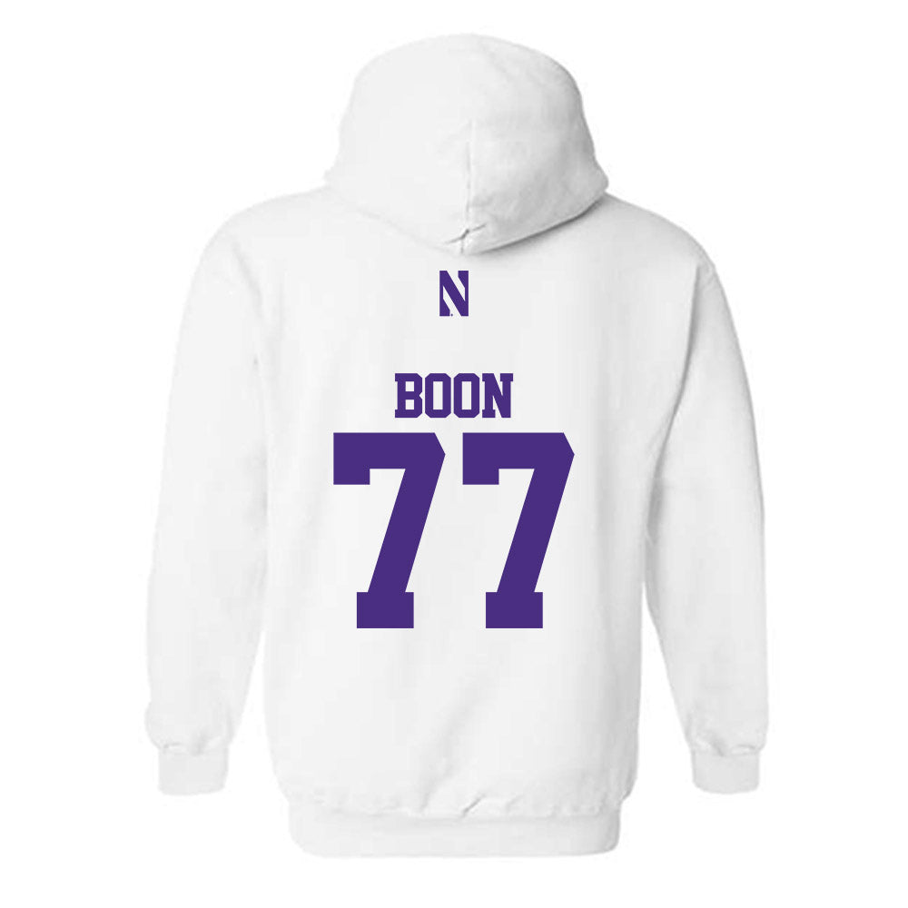 Northwestern - NCAA Women's Field Hockey : Juliana Boon - Classic Shersey Hooded Sweatshirt