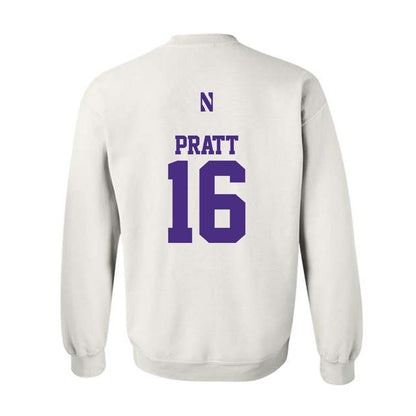 Northwestern - NCAA Women's Volleyball : Ava Pratt - Classic Shersey Crewneck Sweatshirt-1