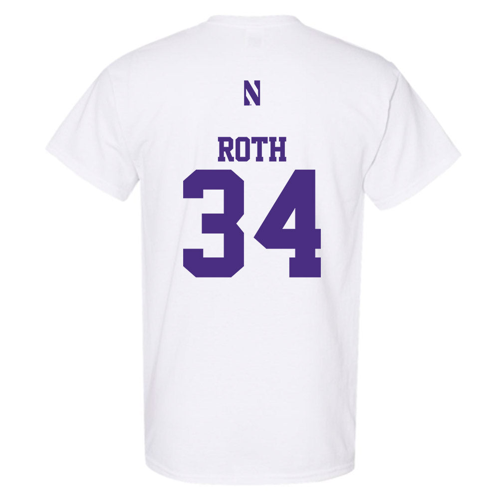 Northwestern - NCAA Football : Payton Roth - Classic Shersey T-Shirt-1