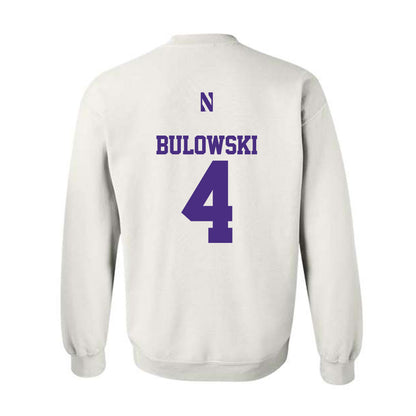 Northwestern - NCAA Men's Soccer : Dalton Bulowski - Classic Shersey Crewneck Sweatshirt-1