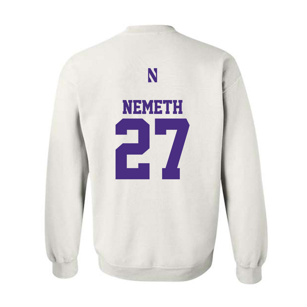 Northwestern - NCAA Women's Field Hockey : Nadia Nemeth - Classic Shersey Crewneck Sweatshirt-1