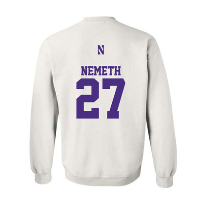Northwestern - NCAA Women's Field Hockey : Nadia Nemeth - Classic Shersey Crewneck Sweatshirt-1