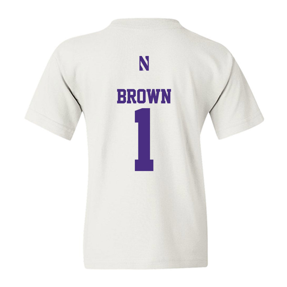 Northwestern - NCAA Women's Field Hockey : Lindsey Brown - Classic Shersey Youth T-Shirt-1