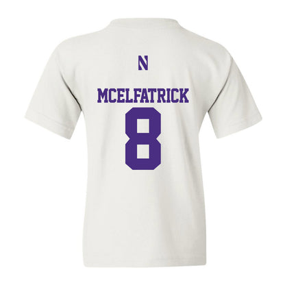 Northwestern - NCAA Baseball : Owen McElfatrick - Classic Shersey Youth T-Shirt