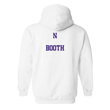 Northwestern - NCAA Wrestling : Marcell Booth - Classic Shersey Hooded Sweatshirt-1