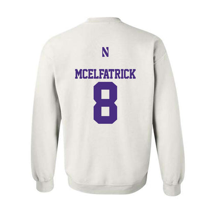 Northwestern - NCAA Baseball : Owen McElfatrick - Classic Shersey Crewneck Sweatshirt