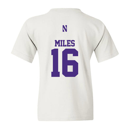 Northwestern - NCAA Women's Lacrosse : Niki Miles - Classic Shersey Youth T-Shirt-1