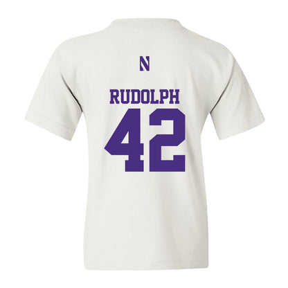 Northwestern - NCAA Women's Lacrosse : Hannah Rudolph - Classic Shersey Youth T-Shirt-1