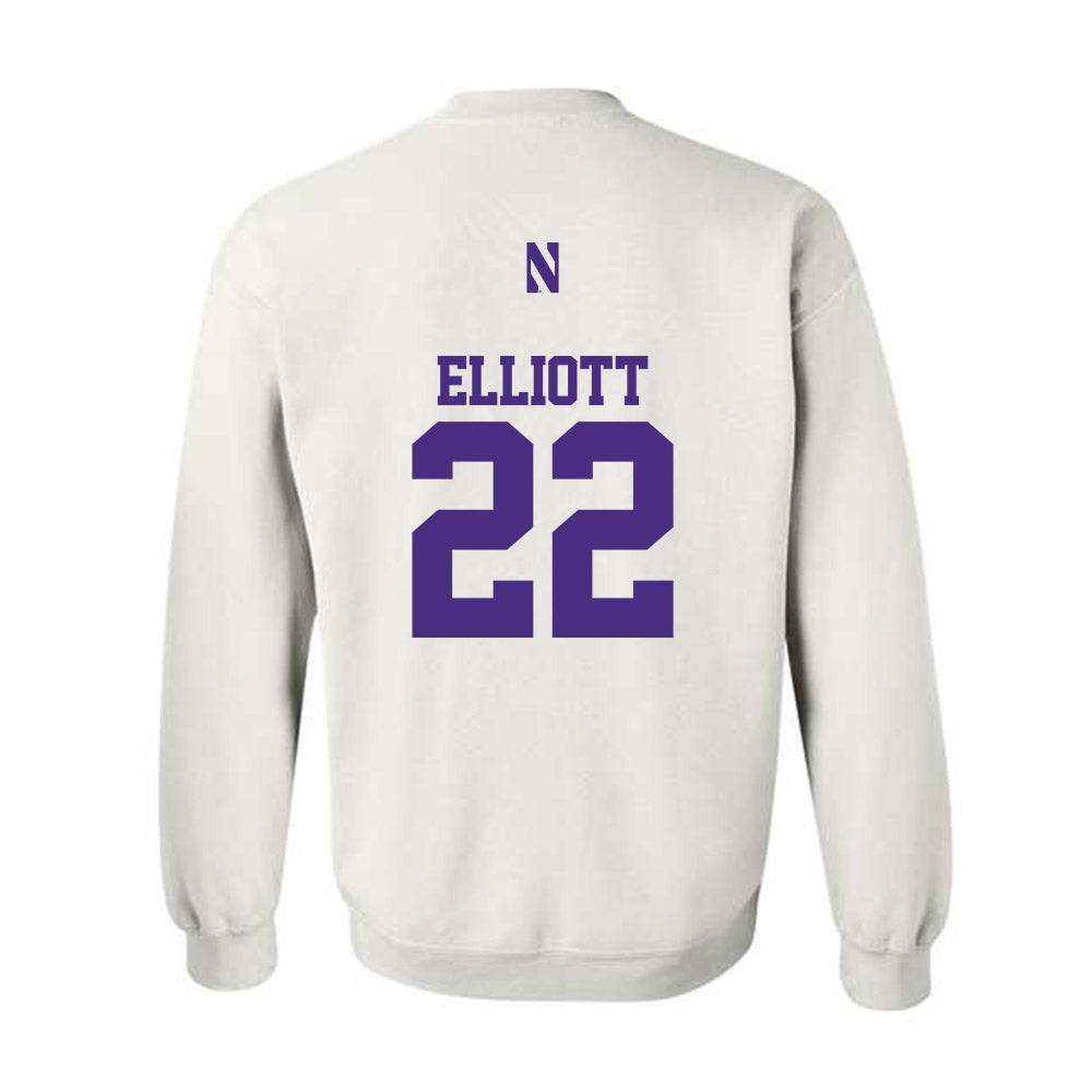 Northwestern - NCAA Women's Soccer : Olivia Elliott - Classic Shersey Crewneck Sweatshirt