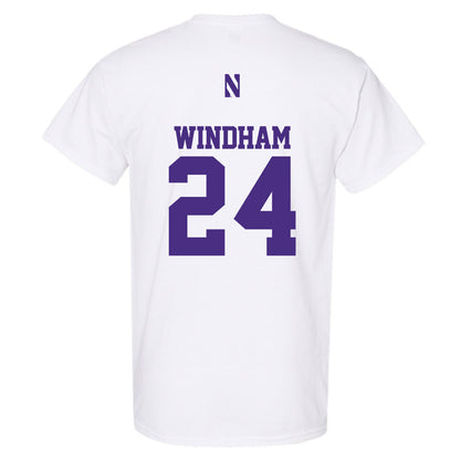 Northwestern - NCAA Men's Basketball : KJ Windham - Classic Shersey T-Shirt