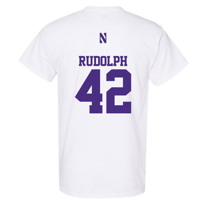 Northwestern - NCAA Women's Lacrosse : Hannah Rudolph - Classic Shersey T-Shirt-1