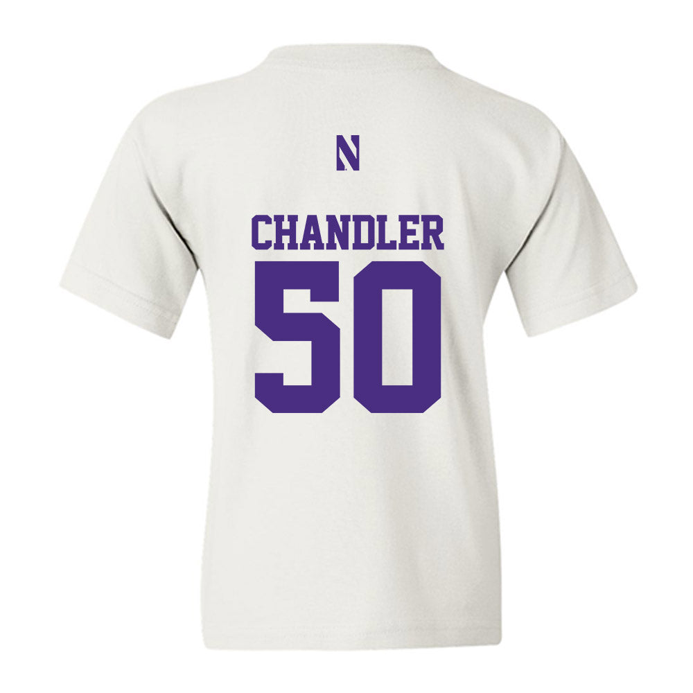 Northwestern - NCAA Football : Talan Chandler - Classic Shersey Youth T-Shirt-1
