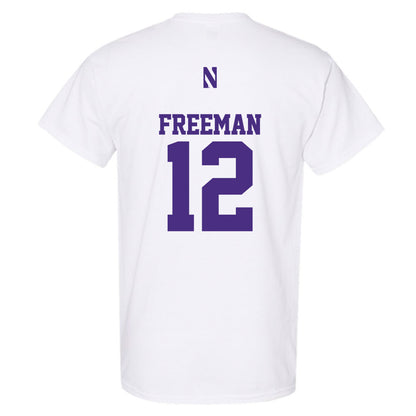 Northwestern - NCAA Baseball : Jackson Freeman - Classic Shersey T-Shirt